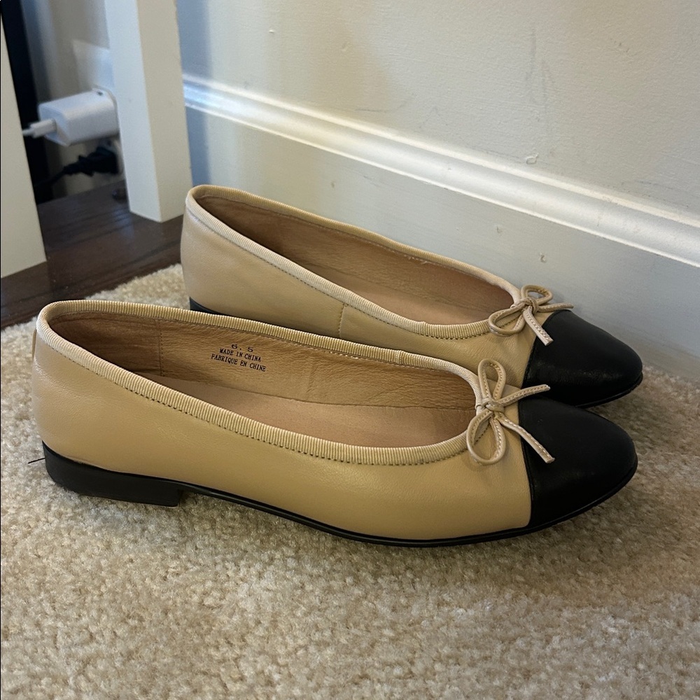 Jeffrey Campbell Arabesque Cap Toe Ballet Flats - Picture 7 of 7